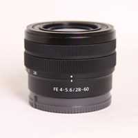 Used Sony FE 28-60mm f/4-5.6 Zoom Lens For Sony E