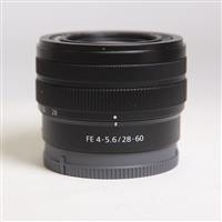 Used Sony FE 28-60mm f/4-5.6 Zoom Lens For Sony E