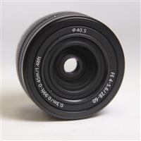 Used Sony FE 28-60mm f/4-5.6 Zoom Lens For Sony E