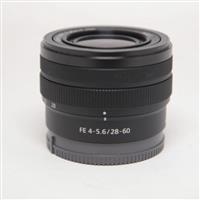 Used Sony FE 28-60mm f/4-5.6 Zoom Lens For Sony E