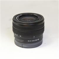 Used Sony FE 28-60mm f/4-5.6 Zoom Lens For Sony E
