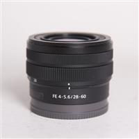 Used Sony FE 28-60mm f/4-5.6 Zoom Lens For Sony E