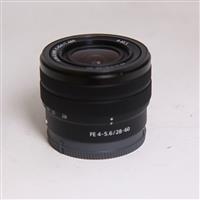 Used Sony FE 28-60mm f/4-5.6 Zoom Lens For Sony E