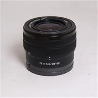 Used Sony FE 28-60mm f/4-5.6 Zoom Lens For Sony E