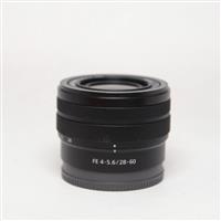 Used Sony FE 28-60mm f/4-5.6 Zoom Lens For Sony E