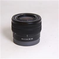 Used Sony FE 28-60mm f/4-5.6 Zoom Lens For Sony E