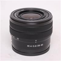 Used Sony FE 28-60mm f/4-5.6 Zoom Lens For Sony E