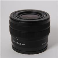 Used Sony FE 28-60mm f/4-5.6 Zoom Lens For Sony E