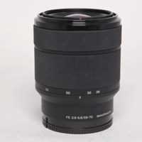 Used Sony FE 28-70mm f/3.5-5.6 OSS Zoom Lens