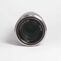 Used Sony E 55-210mm f/4.5-6.3 OSS Zoom Lens Silver