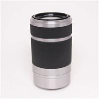 Used Sony E 55-210mm f/4.5-6.3 OSS Zoom Lens Silver