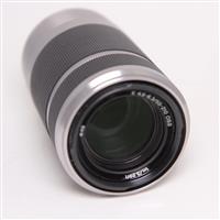 Used Sony E 55-210mm f/4.5-6.3 OSS Zoom Lens Silver