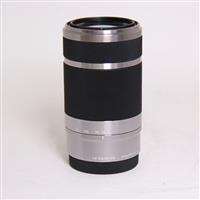 Used Sony E 55-210mm f/4.5-6.3 OSS Zoom Lens Silver