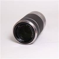 Used Sony E 55-210mm f/4.5-6.3 OSS Zoom Lens Silver