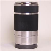 Used Sony E 55-210mm f/4.5-6.3 OSS Zoom Lens Silver