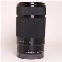 Used Sony E 55-210mm f/4.5-6.3 OSS Zoom Lens Black