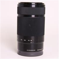 Used Sony E 55-210mm f/4.5-6.3 OSS Zoom Lens Black