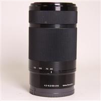 Used Sony E 55-210mm f/4.5-6.3 OSS Zoom Lens Black