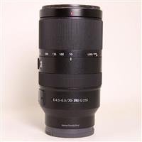 Used Sony E 70-350mm F4.5-6.3 G OSS Telephoto Zoom Lens