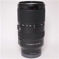 Used Sony E 70-350mm F4.5-6.3 G OSS Telephoto Zoom Lens