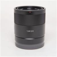 Used Sony Zeiss Sonnar T* E 24mm f/1.8 ZA Lens