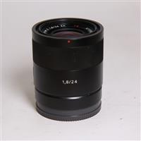 Used Sony Zeiss Sonnar T* E 24mm f/1.8 ZA Lens