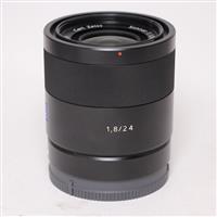 Used Sony Zeiss Sonnar T* E 24mm f/1.8 ZA Lens