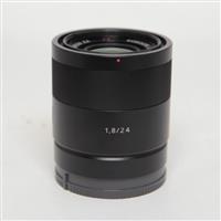 Used Sony Zeiss Sonnar T* E 24mm f/1.8 ZA Lens