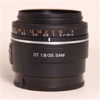 Used Sony DT 35mm f/1.8 SAM Prime Lens