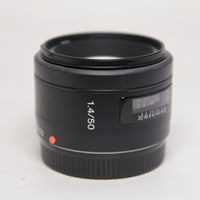 Used Sony A-Mount 50mm f/1.4 lens