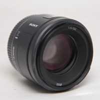 Used Sony A-Mount 50mm f/1.4 lens