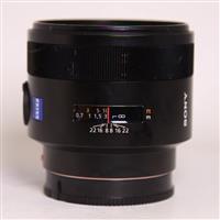 Used Sony A-Mount 50mm Lens f/1.4 Carl Zeiss Planar T* ZA SSM