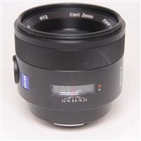 Used Sony A-Mount 50mm Lens f/1.4 Carl Zeiss Planar T* ZA SSM