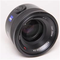 Used Sony A-Mount 50mm Lens f/1.4 Carl Zeiss Planar T* ZA SSM