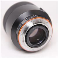 Used Sony A-Mount 50mm Lens f/1.4 Carl Zeiss Planar T* ZA SSM