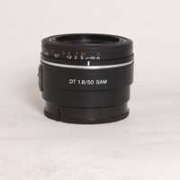 Used Sony DT 50mm f/1.8 SAM Prime Lens