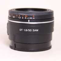 Used Sony DT 50mm f/1.8 SAM Prime Lens