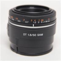 Used Sony DT 50mm f/1.8 SAM Prime Lens