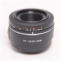 Used Sony DT 50mm f/1.8 SAM Prime Lens