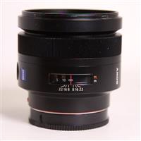 Used Sony A-Mount 85mm lens f/1.4 ZA Planar T*