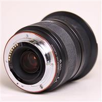 Used Sony A-Mount DT 11-18mm lens f/4.5-5.6