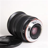 Used Sony A-Mount DT 11-18mm lens f/4.5-5.6