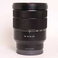 Used Sony FE 16-35mm f/4 Vario-Tessar T* ZA OSS Lens