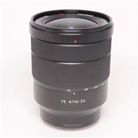 Used Sony FE 16-35mm f/4 Vario-Tessar T* ZA OSS Lens
