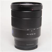 Used Sony FE 16-35mm f/4 Vario-Tessar T* ZA OSS Lens
