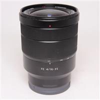 Used Sony FE 16-35mm f/4 Vario-Tessar T* ZA OSS Lens