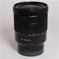 Used Sony FE 16-35mm f/4 Vario-Tessar T* ZA OSS Lens