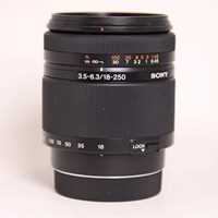 Used Sony DT 18-250mm f/3.5-6.3 Lens