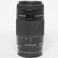 Used Sony Alpha 75-300mm f4.5-5.6 Zoom Lens