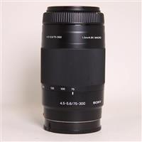 Used Sony Alpha 75-300mm f4.5-5.6 Zoom Lens